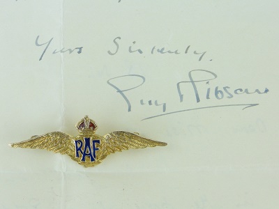 Guy Gibson gold wings brooch Image