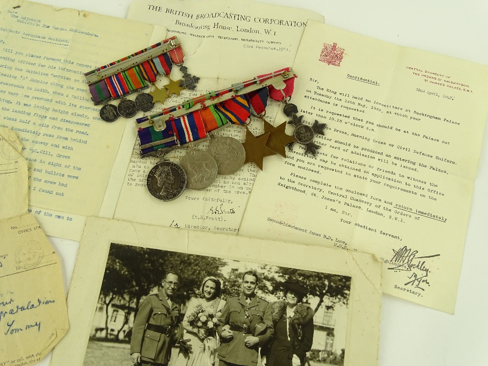Very Rare OBE War Medal Group up for Sale in Antique Auction Image