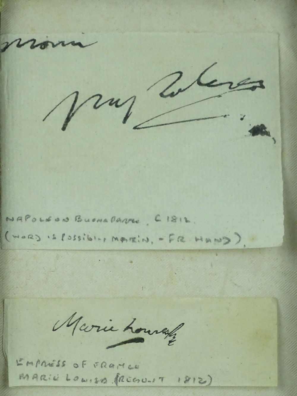 Napoleon Bonaparte Autograph at Auction Image