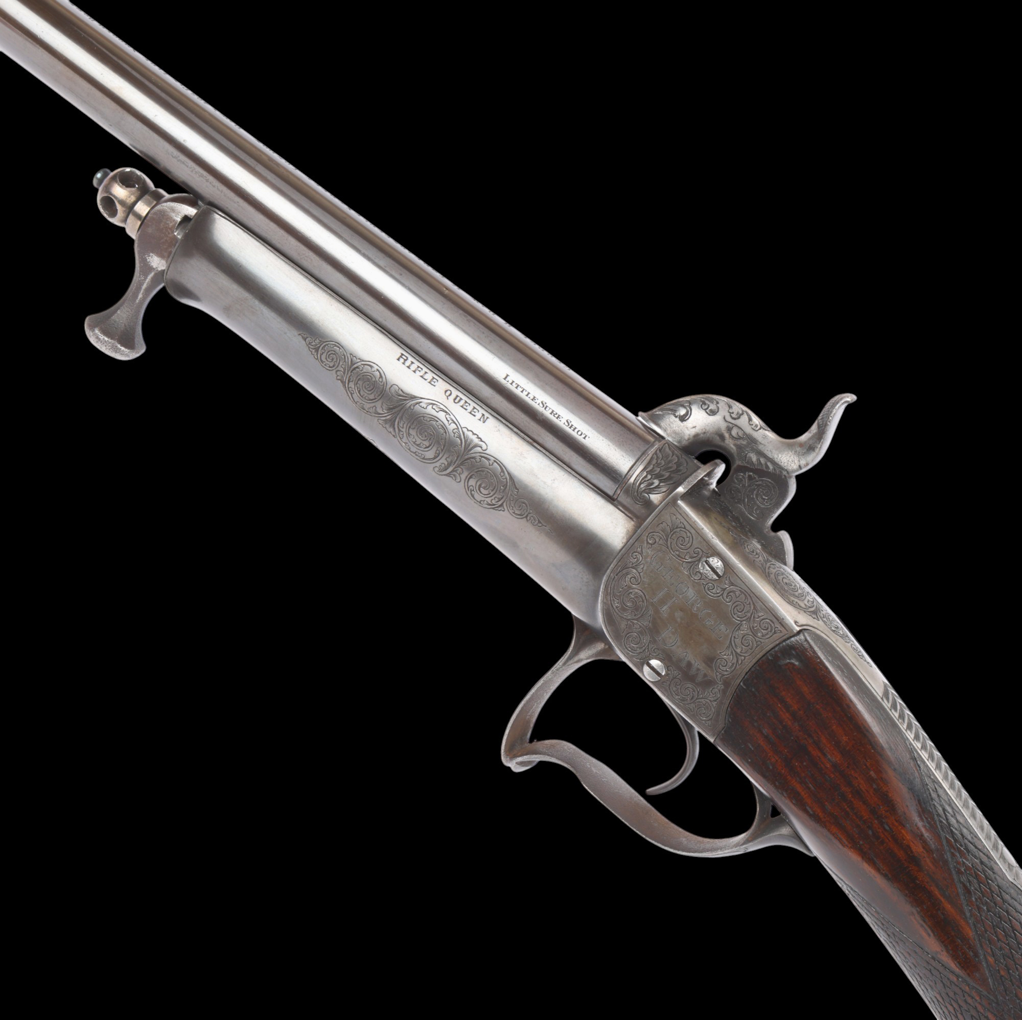 Annie Oakley Stacked Black