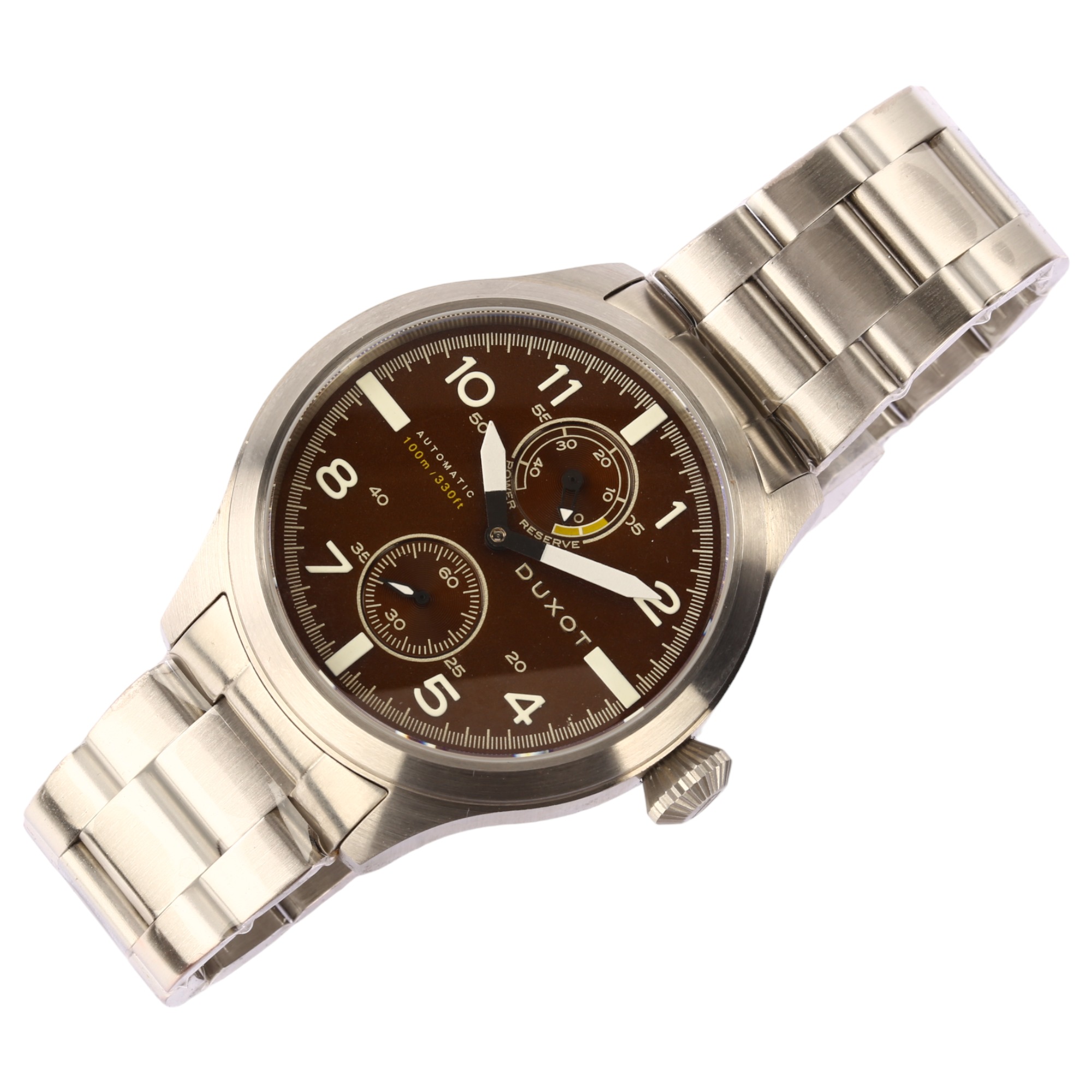 Duxot - Stainless Steel 'Altius' Automatic Bracelet Watch | Burstow ...